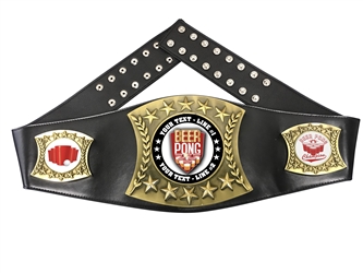 Beer Pong Championship Award Belt