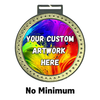 5" Colossal Medal w/ Full Color Custom Insert (EXCOL-Custom)
