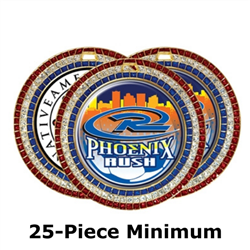 2-3/4" GEM Medals w/ 2" Full-Color Custom Insert EXP-047A