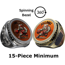 Custom Legacy Spinner Logo Champion Rings