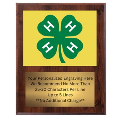 Plaques available in 2 sizes 5x7 or 6x8