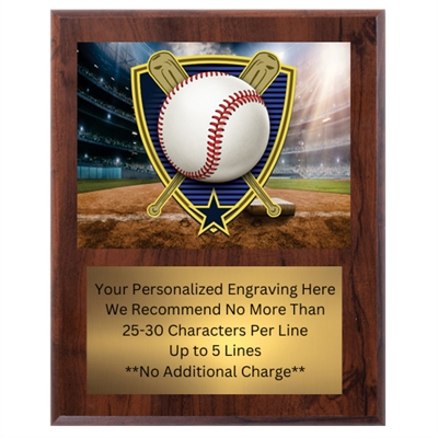 Plaques available in 2 sizes 5x7 or 6x8