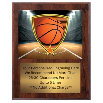 Plaques available in 2 sizes 5x7 or 6x8