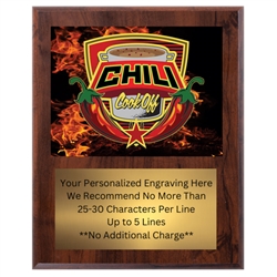 Plaques available in 2 sizes 5x7 or 6x8
