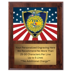 Plaques available in 2 sizes 5x7 or 6x8