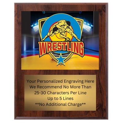 Plaques available in 2 sizes 5x7 or 6x8