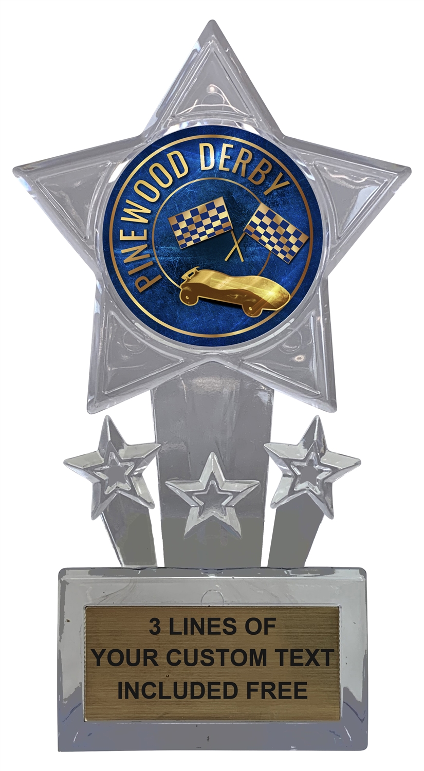 Pinewood Derby Trophy Cup