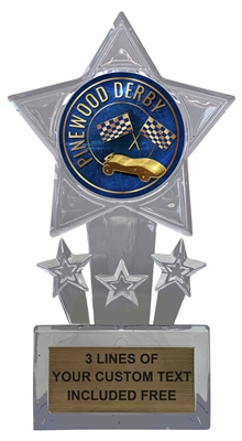 Pinewood Derby Trophy Cup