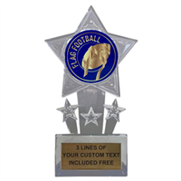 Flag Football Acrylic Trophy
