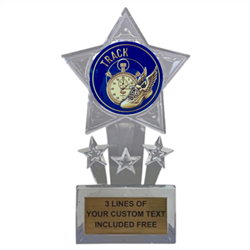 Track Acrylic Trophy Award