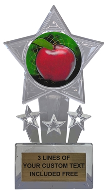 Teacher Apple Trophy Cup