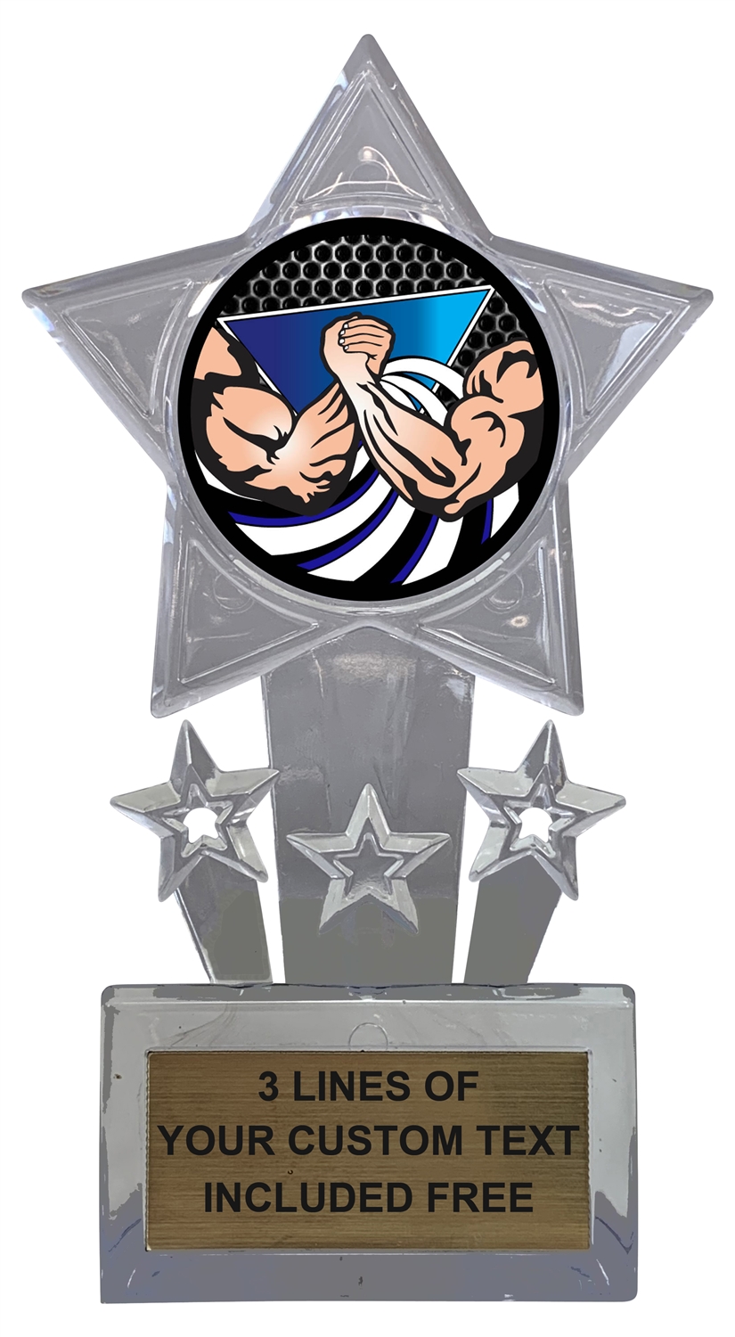 Arm Wrestling Trophy Cup