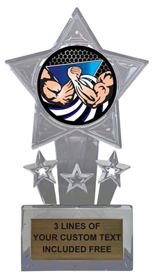 Arm Wrestling Trophy Cup