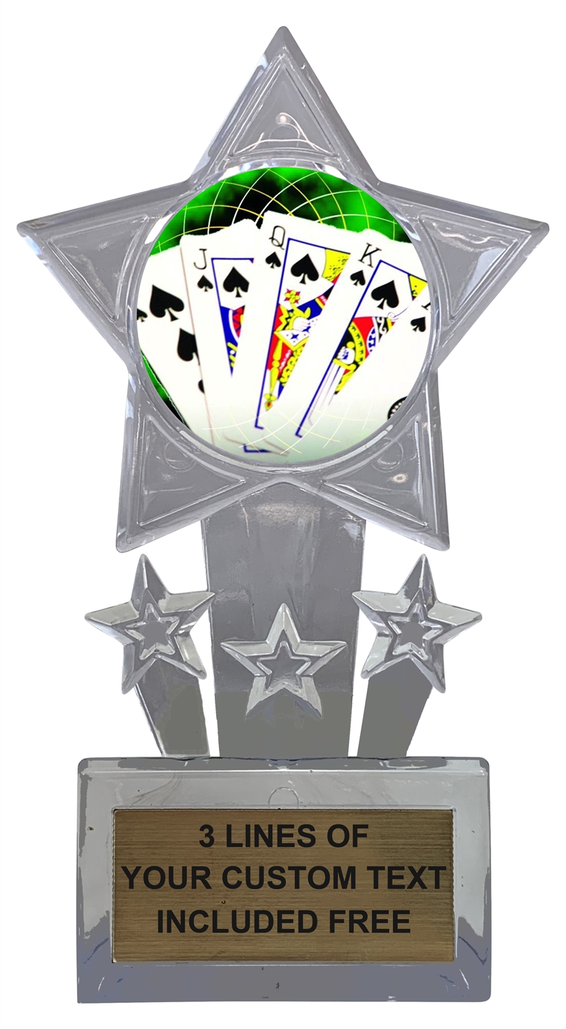 Poker Trophy Cup