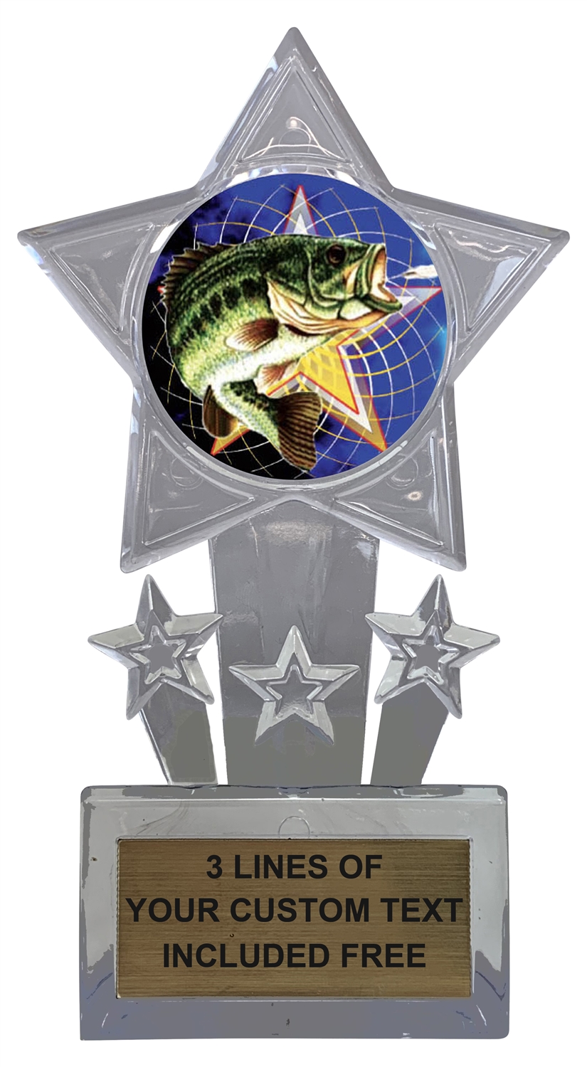 Bass Fishing Trophy Cup