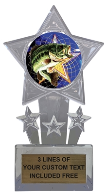 Bass Fishing Trophy Cup