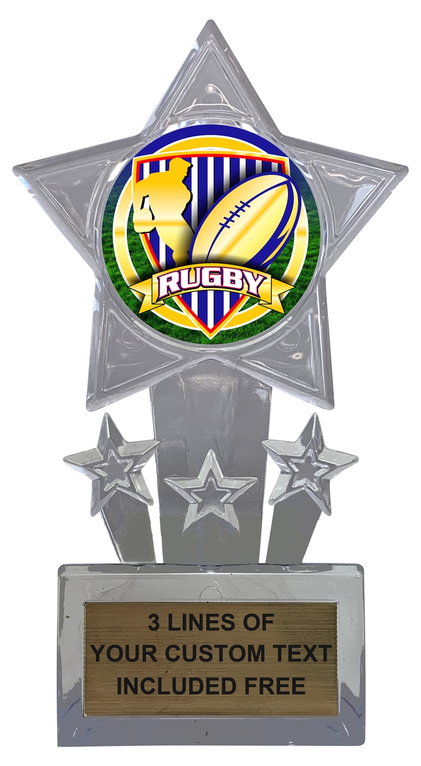 Rugby Trophy Cup