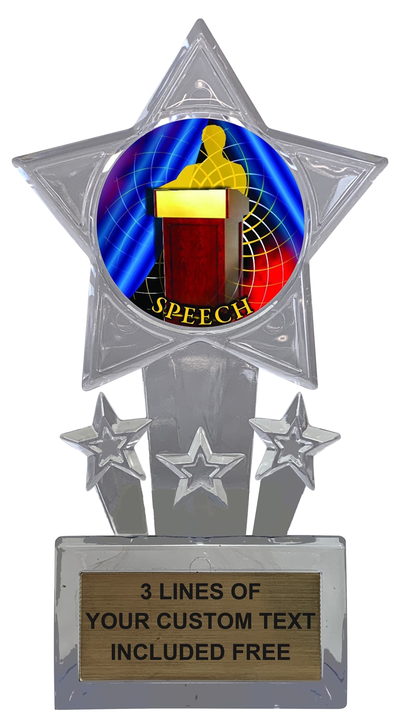 Speech Speaking Trophy Cup