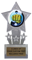 Martial Arts Acrylic Trophy Award
