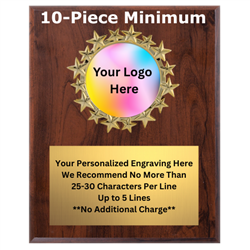 Custom Full Color Insert Plaque (F106-Color-VL)