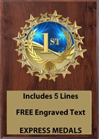 Plaques available in 3 sizes 4x6, 5x7 or 6x8