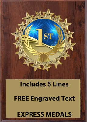 Plaques available in 3 sizes 4x6, 5x7 or 6x8