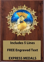 Plaques available in 3 sizes 4x6, 5x7 or 6x27
