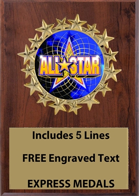 Plaques available in 3 sizes 4x6, 5x7 or 6x53