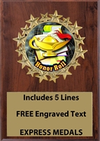 Plaques available in 3 sizes 4x6, 5x7 or 6x67