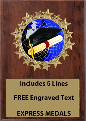 Plaques available in 3 sizes 4x6, 5x7 or 6x98