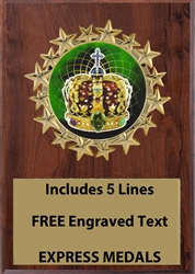 Plaques available in 3 sizes 4x6, 5x7 or 6x105