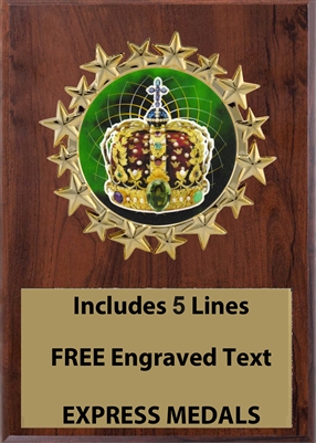 Plaques available in 3 sizes 4x6, 5x7 or 6x105