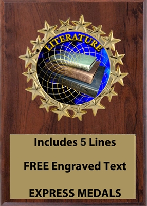 Plaques available in 3 sizes 4x6, 5x7 or 6x109