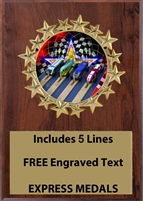Plaques available in 3 sizes 4x6, 5x7 or 6x119