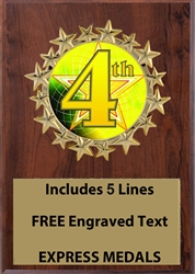 Plaques available in 3 sizes 4x6, 5x7 or 6x155