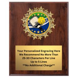 Plaques available in 3 sizes 4x6, 5x7 or 6x8