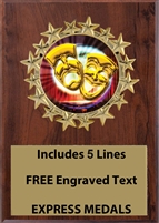 Plaques available in 3 sizes 4x6, 5x7 or 6x171