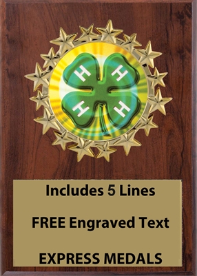Plaques available in 3 sizes 4x6, 5x7 or 6x174