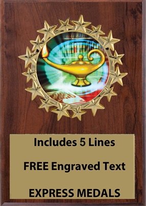 Plaques available in 3 sizes 4x6, 5x7 or 6x182