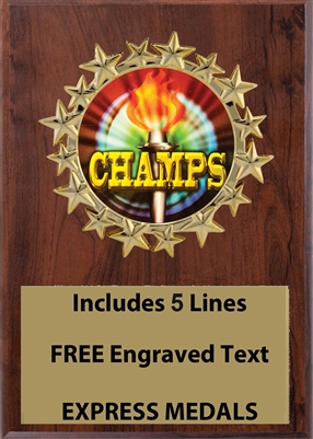Plaques available in 3 sizes 4x6, 5x7 or 6x197