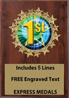 Plaques available in 3 sizes 4x6, 5x7 or 6x201