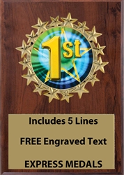 Plaques available in 3 sizes 4x6, 5x7 or 6x201
