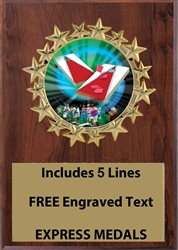 Plaques available in 3 sizes 4x6, 5x7 or 6x209