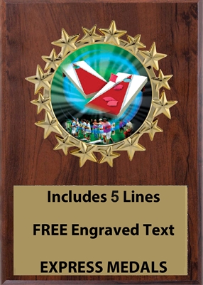 Plaques available in 3 sizes 4x6, 5x7 or 6x209