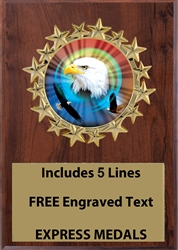 Plaques available in 3 sizes 4x6, 5x7 or 6x212