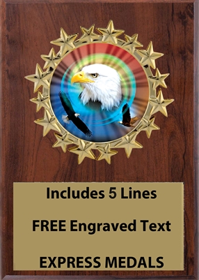Plaques available in 3 sizes 4x6, 5x7 or 6x212