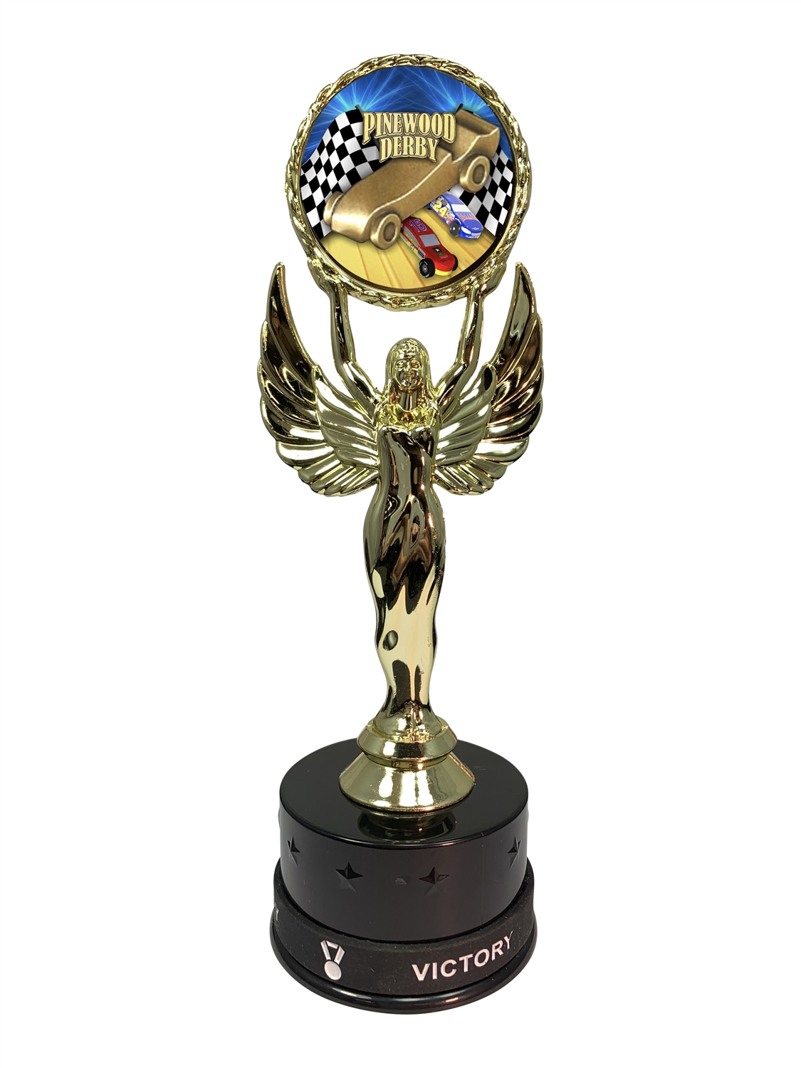 Pinewood Derby Victory Wristband Trophy