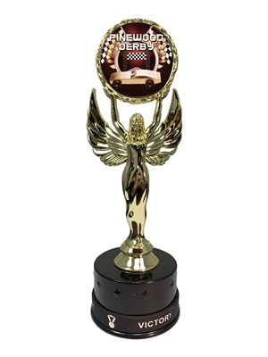 Pinewood Derby Victory Wristband Trophy