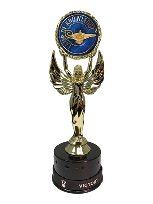 Lamp of Knowledge Victory Wristband Trophy