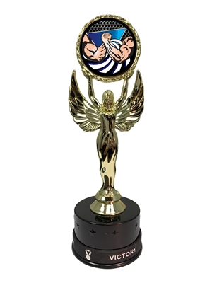 Arm Wrestling Victory Wristband Trophy